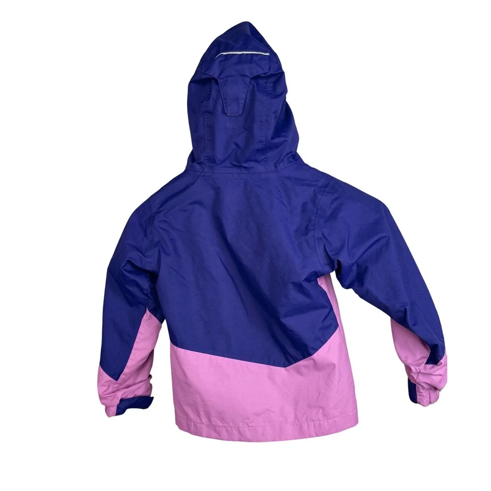 Columbia Interchange Jacket Kids XXS Purple Pink Nylon Outgrown Hooded